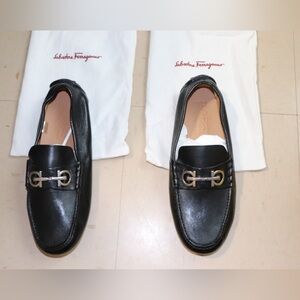 NEW Ferragamo Leather Men’s Loafers
